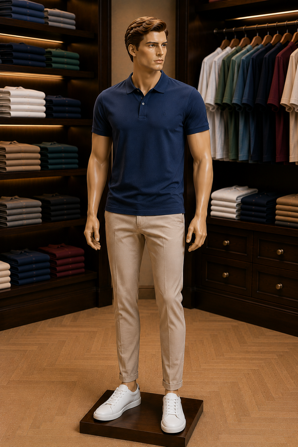 Polo Collar T-Shirt