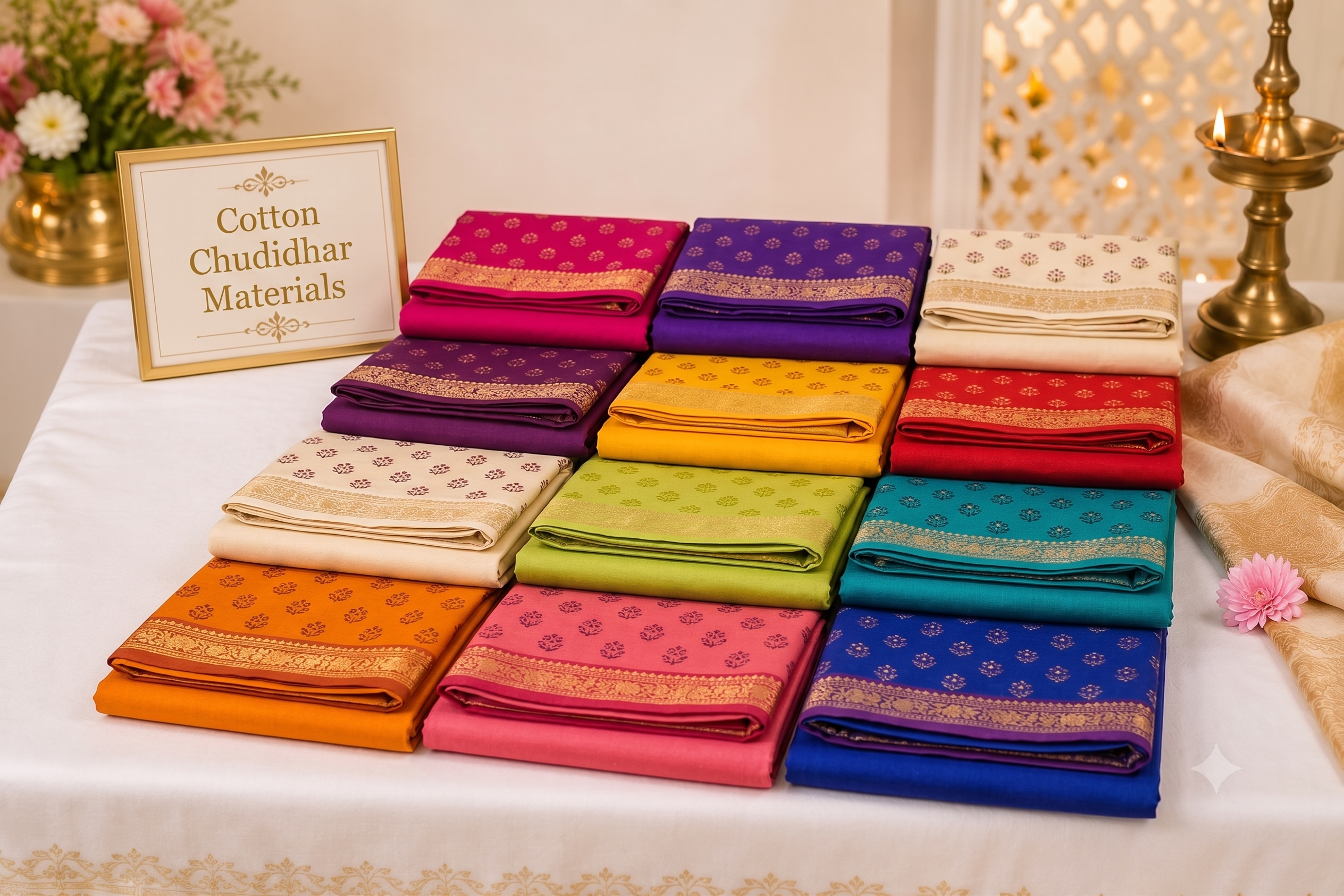 Cotton Chudithar Material